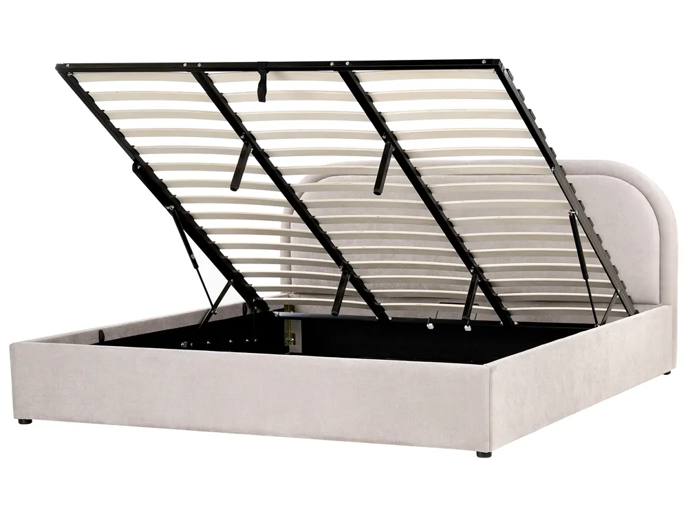 Scatola grande guardaroba 60x50 cm in tessuto con finestra trasparente