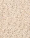 Tappeto shaggy beige chiaro 200 x 300 cm DEMRE_683598
