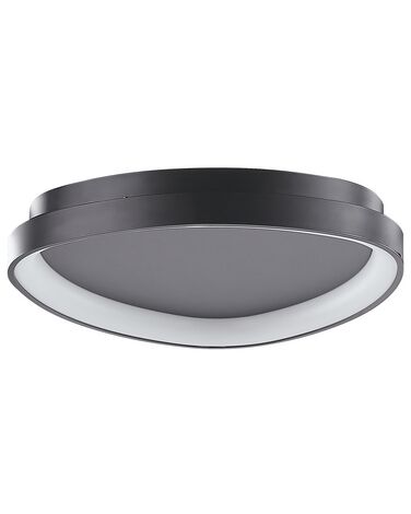 Lámpara de techo LED de metal negro ⌀ 40 cm NANDING