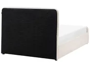 Ottoman Bed LUNAN Boucle White 120 x 200 cm (EU Small Double)_1048279