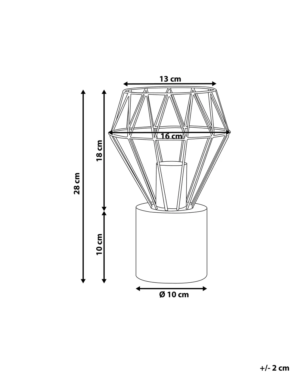 Lampada da tavolo MOONI Metallo Ottone_752073