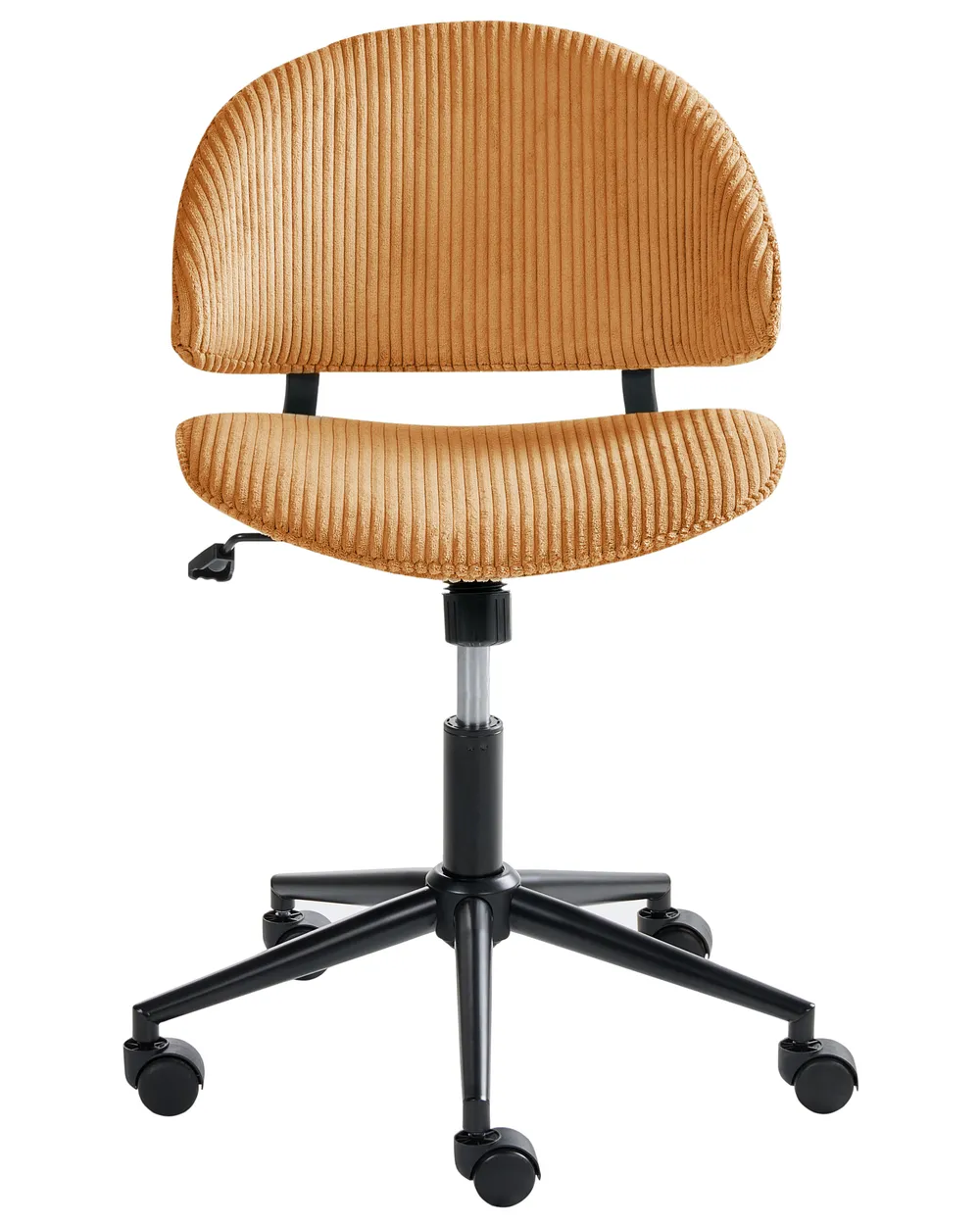 Sedia da ufficio KIANA Velluto a coste Arancione_1042859