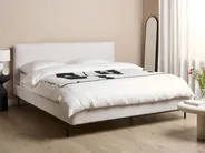 Bed Boucle CORIO 180 x 200 cm (EU Super King) Off-White_903263