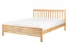 Drevená posteľ 160 x 200 cm svetlé drevo MAYENNE_906705