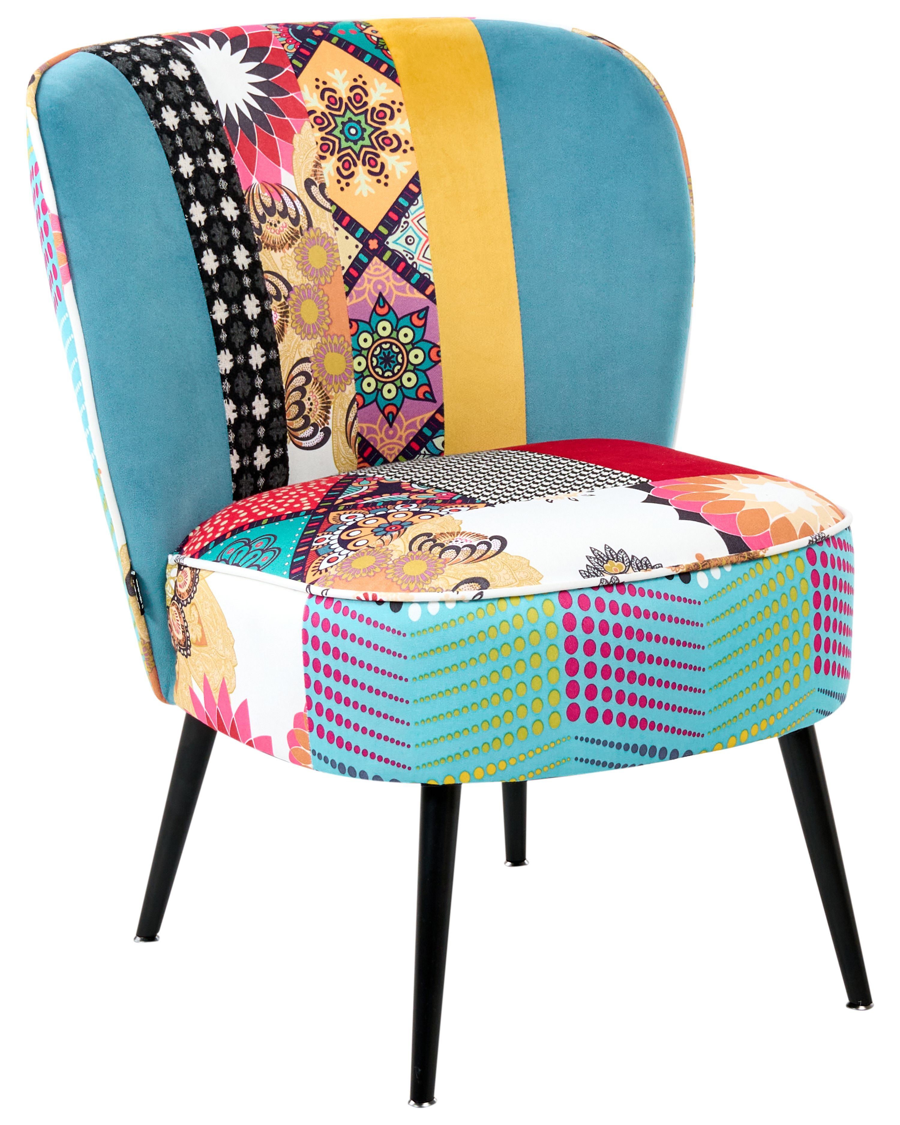 Set 2 Poltrone in tessuto patchwork Victoria | Maisons du Monde Set 2 Poltrone in tessuto patchwork Victoria | Maisons du Monde