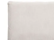 Bed Corduroy MELLE 180 x 200 cm (EU Super King) Light Beige_882253