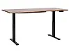 Electric Adjustable Standing Desk DESTINES 160 cm x 72 cm Brown/ Black