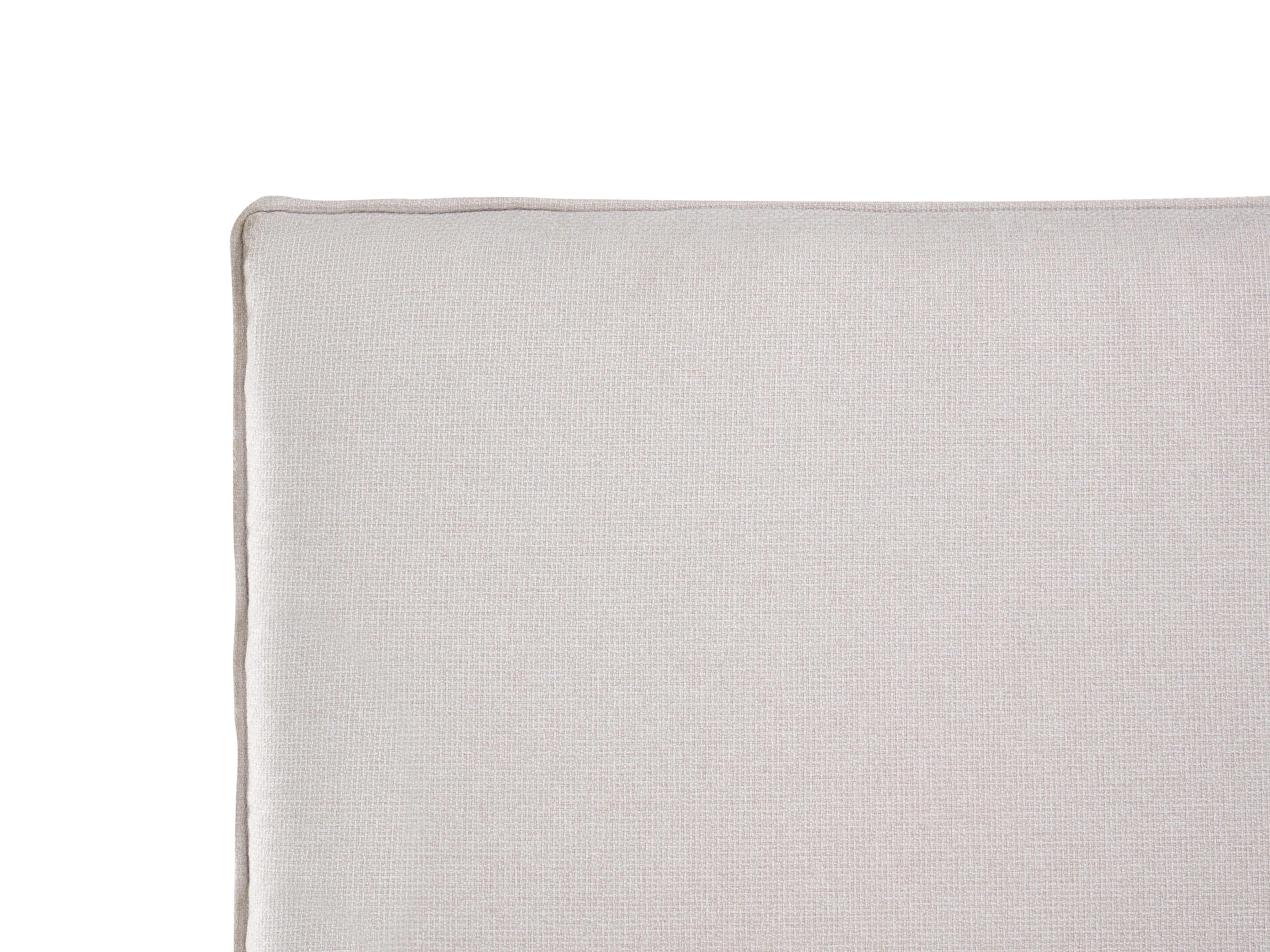 Bett mit Lattenrost Stoff CORIO 160 x 200 cm Hellbeige_1099105