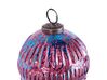 Set of 6 Glass Baubles Pink ASTRAL_899390