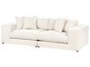 3-Sitzer Sofa cremeweiß mit Kissen GLORVIKA II_923854