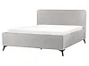 Bed Fabric VALOGNES 160 x 200 cm (EU King Size) Light Grey
