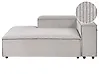 Chaise longue derecha ARDAL Pana Gris pardo