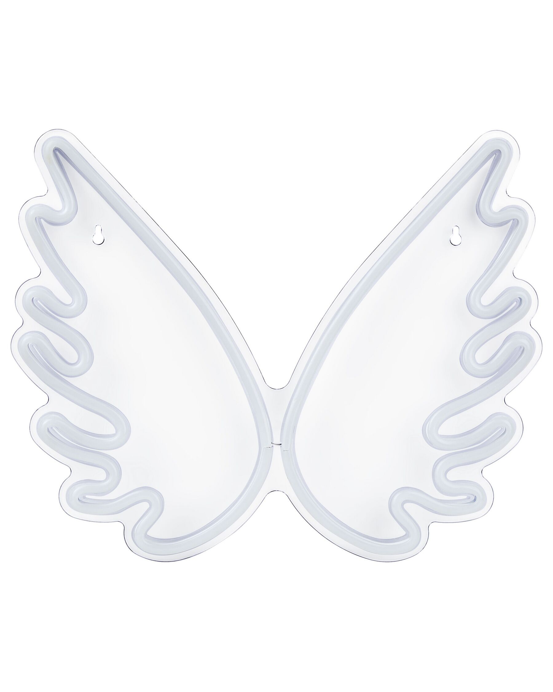 Angel Wings LED Neon Wall Sign White GABRIEL_847768