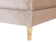 Boxspringbett Samtstoff MARQUISE 160 x 200 cm Beige_797293