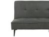 Fabric Sofa Bed Dark Grey ESSVIK_894370