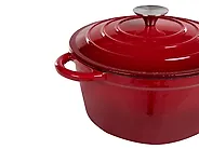 Gusseisen Kochgeschirrset 8-teilig FEURA Rot_1170425