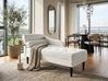 Left-Hand Chaise Longue YVOIRE Fabric Off-White