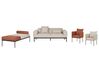 2-Sitzer Sofa Leinenoptik hellbeige MALMOS_933364