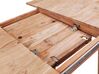 Rozkládací stůl z akátového dřeva 116/156 x 116 cm světlé dřevo LEXINGTON_923735