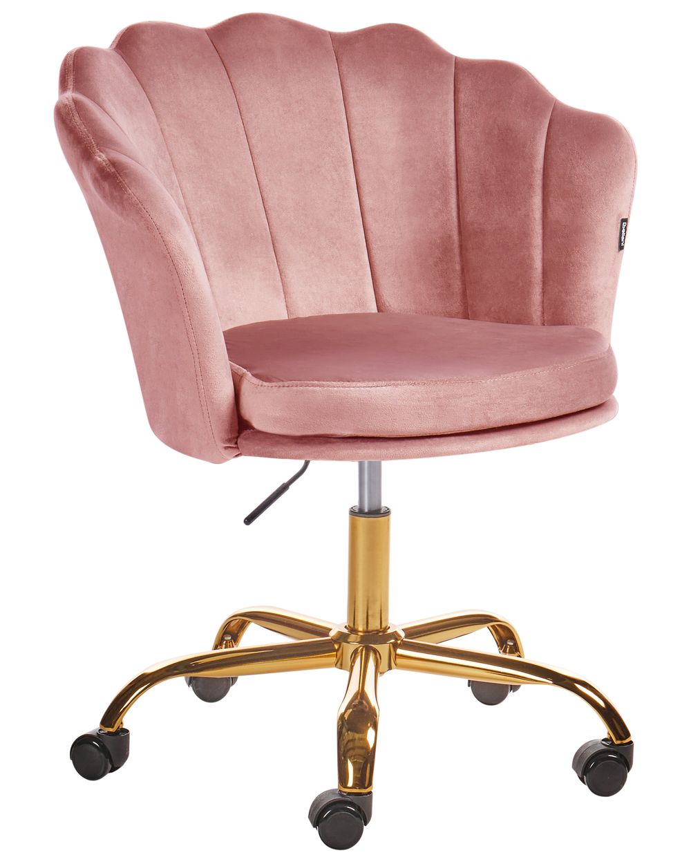 Chaise de bureau MONTICELLO Velours Rose