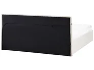 Bett mit Stauraum ORBEY Bouclé Cremeweiß 140 x 200 cm_981711
