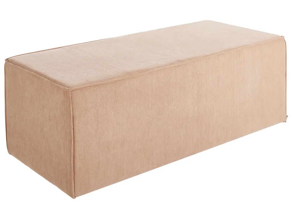 Pouffe VINITA Corduroy Beige_971842