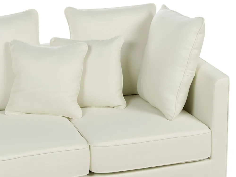 Sofa 3 Seater FENSTAD Fabric Off-White_897644