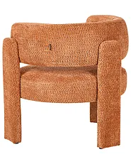Armchair BUREA Chenille Orange_1155507