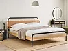 Bed Rattan BOUSSICOURT 180 x 200 cm (EU Super King) Light Brown