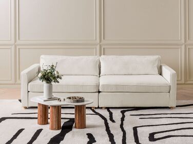 3-seters sofa bouclé Off-White VINSTRA