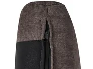 Sofa 2 Seater MARE Fabric Dark Brown_1100102