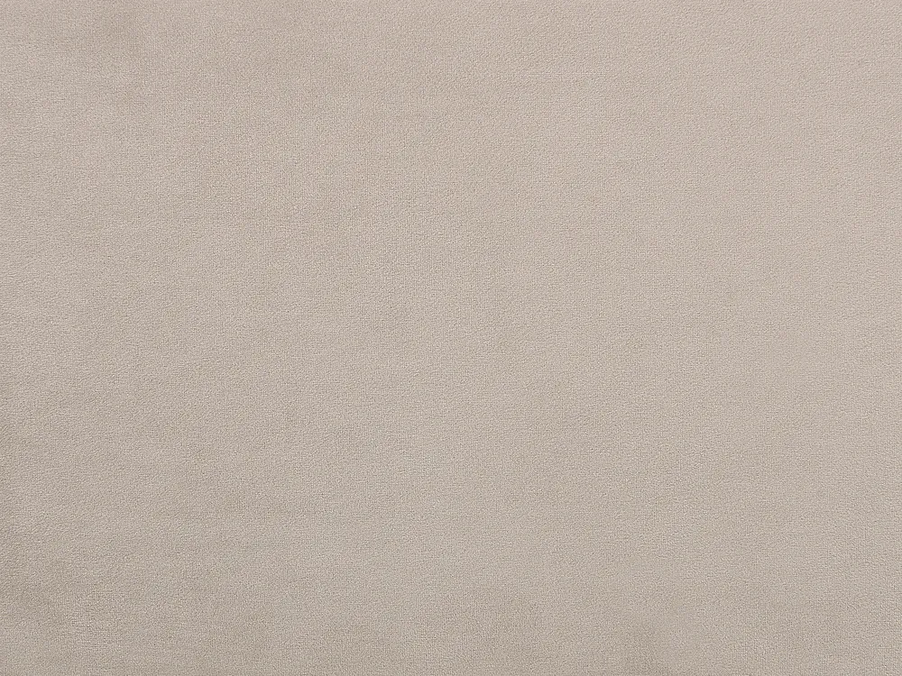 Łóżko z pojemnikiem BAJONNA Welur Beżowy 160 x 200 cm_871278