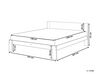 Drevená posteľ s lamelovým roštom 140 x 200 cm biela ROYAN_925890