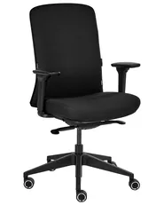 Sedia da ufficio KAMILON Tessuto Nero_1084761