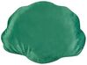 Sierkussen set van 2 schelpenvorm groen 47 x 35 cm CONSOLIDA_889223