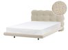 Bed Boucle SOULISSE 120 x 200 cm (EU Small Double) Beige