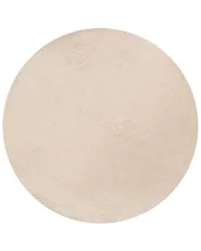 Tappeto Shaggy DEMRE Beige ø 140 cm_738071