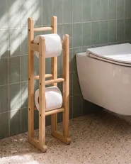 Stojak na papier toaletowy FURNAS Bambus Jasnobrązowy_1144262
