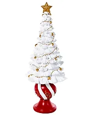 HITIS 32/32/40 cm Albero di Natale Rosso/Bianco_1175558