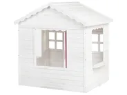 Garden Playhouse NIKAIA Fir Wood White_956489
