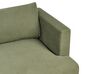 3 Seater Fabric Sofa Green JARPEN_934039