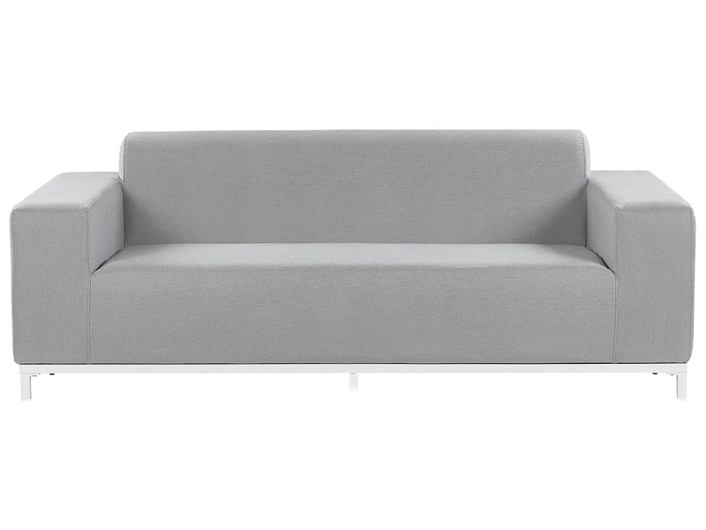 Sofa ogrodowa dla 2 osób ROVIGO Jasnoszary