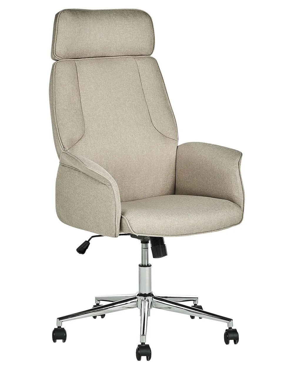 Sedia Da Ufficio Ergonomica In Pelle Rigenerata – Con Supporto Lombare, Resistente A Graffi E Macchie, Per Casa E Ufficio