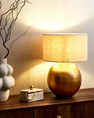 Table Lamp SOBRAMATI Metal Brass_986032