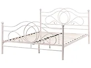 Cama Metal LYRA 160 x 200 cm Creme claro_1162029