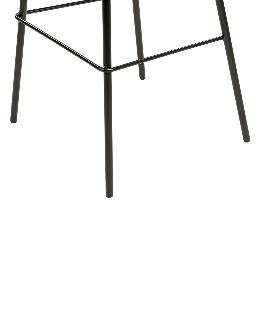 Set di 4 sedie alte MORA Nero_876348
