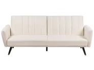 Sofa Bed 3 Seater VIMMERBY Fabric Light Beige_900007