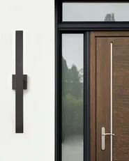 Outdoor LED Wall Light MELGAM Black_870386