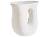 Kisasztal IDRO 42 cm 28 cm Terrazzo hatású Törtfehér