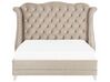 Velvet EU Super King Size Bed Beige AYETTE_832215